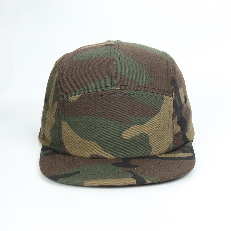 Summer Cotton 5 Panel Big Size Baseball Caps Oversize 62cm Flat Top Sports Snapback Cap Hip Hop Skateboard Hat Custom Wholesale
