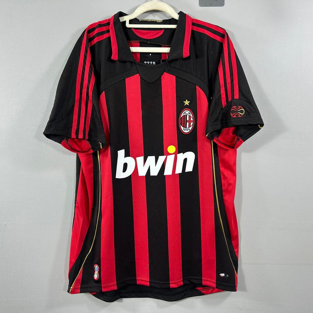 AC Milan No. 22 Kaka Retro Short Sleeve Jersey - Summer Edition