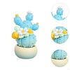 Artificial Pot Plants Table Heartpiece Bonsai Decoration Car Inner Schmewit Harz Statue