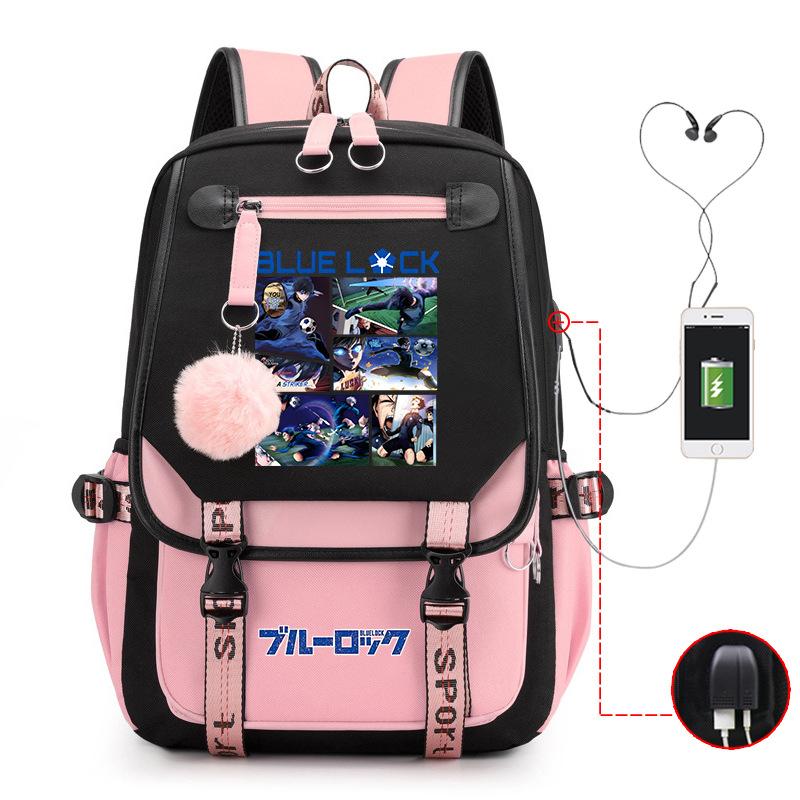 Blue Prison Anime Peripheral Ridge Backpack Seijiro Fashion Student School Bag Large Capacity