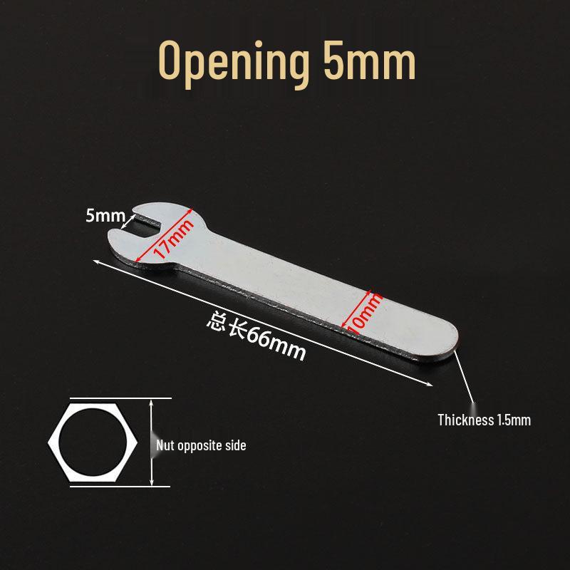 

Slim Open-End Hex Wrench for Furniture and Electrical Boxes