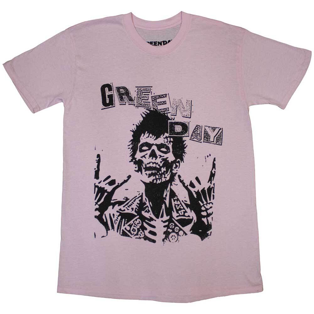 Green Day  Savior Zombie  Pink T shirt - NEW Unisex T-Shirt M