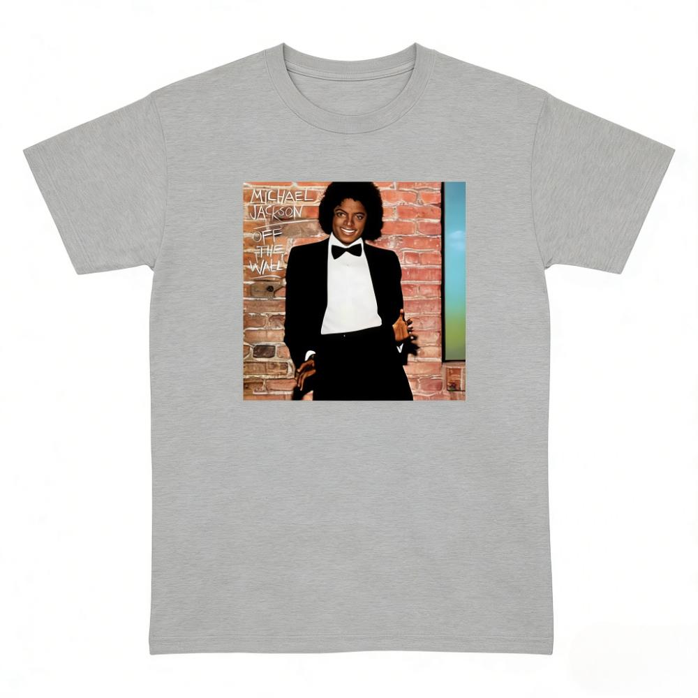 

Футболка Michael Jackson Off The Wall Все размеры Новая Michael Jackson Хлопок высшего качества Повседневная Мужская Футболка Мужская harajuku S