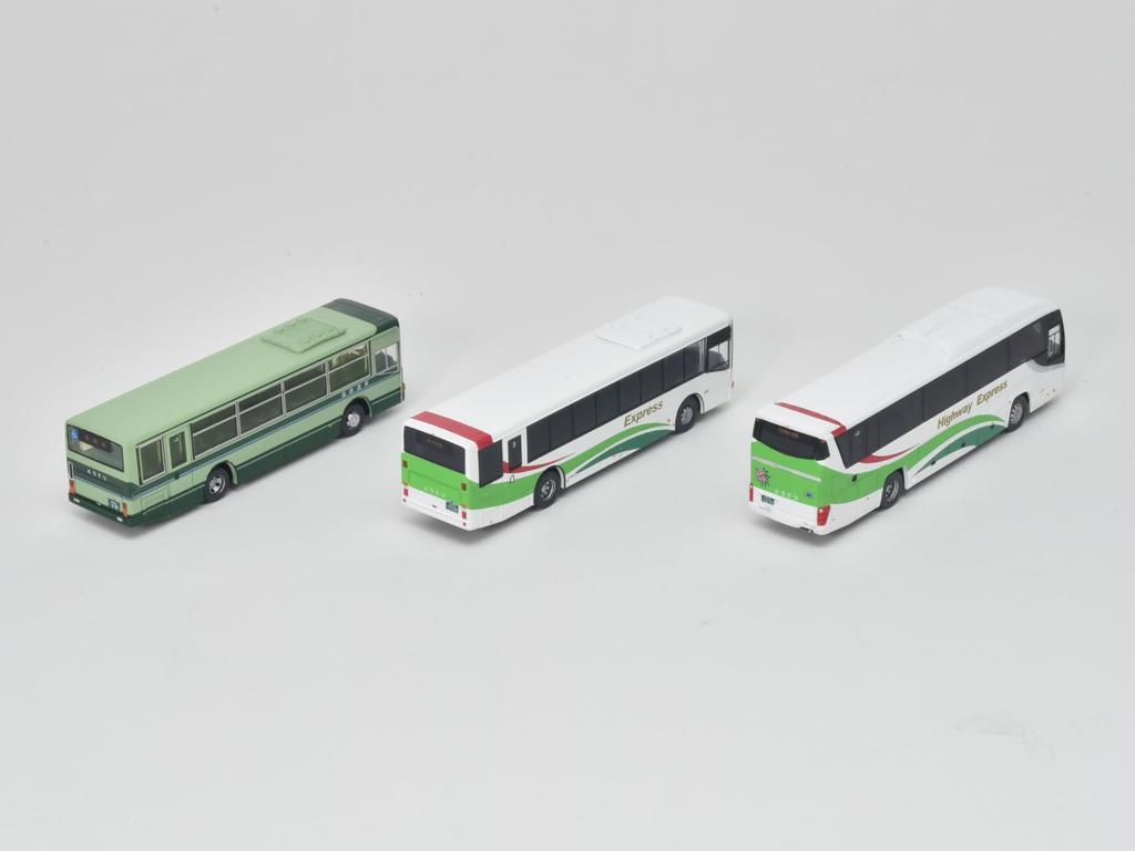 The Bus Collection Bus Collection Tono Railway 80th Anniversary Set of 3 Diorama Supplies