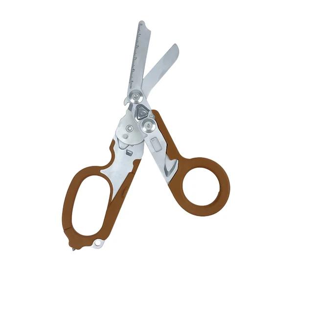 Raptor Emergency Response Shears Multifunctional Scissors with Strap Cutter and Glass Breaker with Compatible Holster