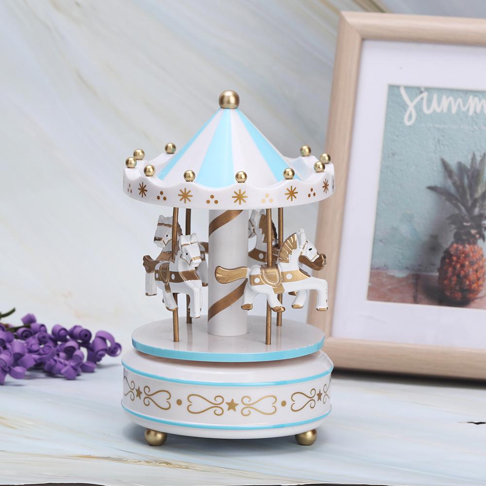 MerryGoRound Music Box Carousel Gift Christmas Wedding Birthday Gift Decor