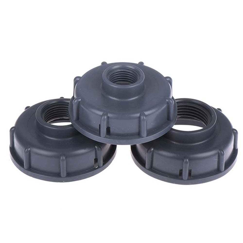 Plastic 60mm Female Thread Adapter IBC Fuel Tank S60X6 Coarse Thread Cap IBC Tank Adapter Connector