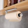 Bathroom Toilet Paper Holder Storage Rack Kitchen Organizer Adhesive Bathroom Organization Aluminum Paper Towel Holder