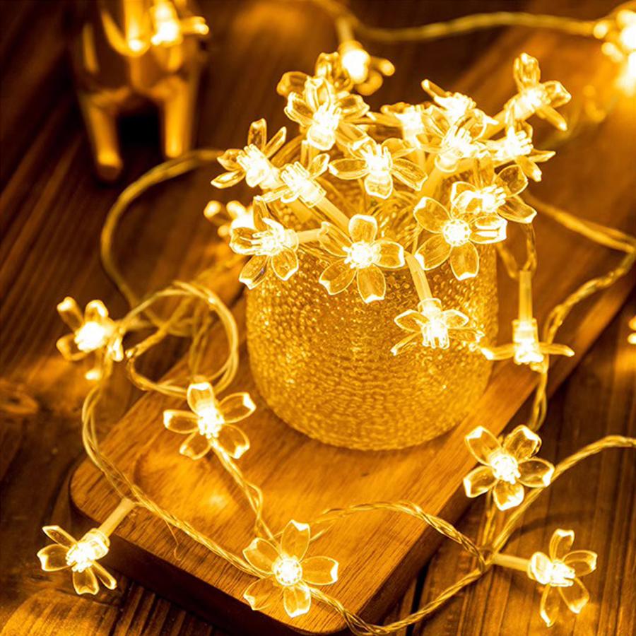 LED string ball star lights, small colorful lights, Christmas string lights, decorative lights