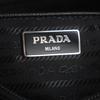 Prada Shoulder Bag Black Nylon Mens 1BC421 Used