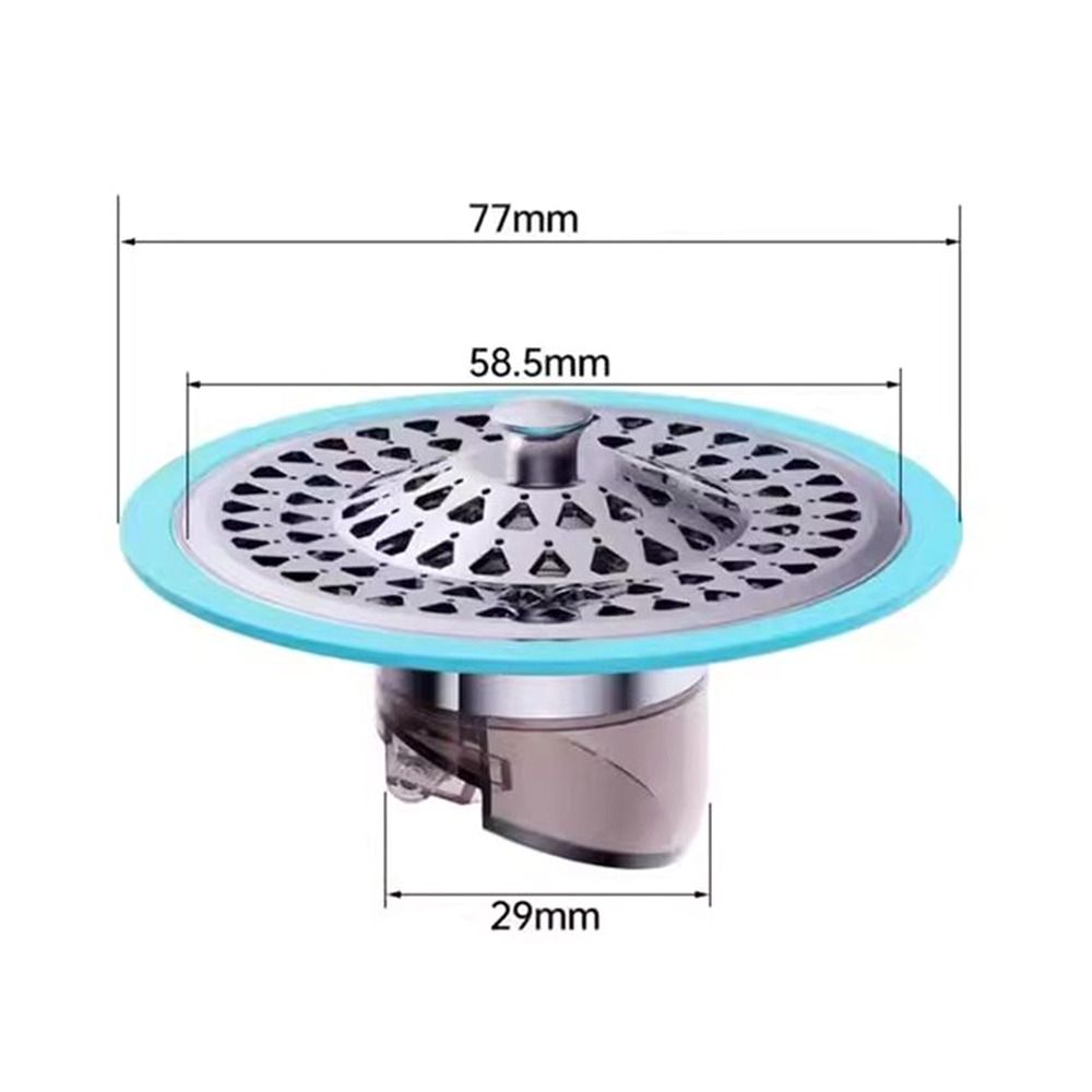 Removable Floor Drain Core Anti Odor Sewer Strainer Plug  Kitchen Bathroom Accessories