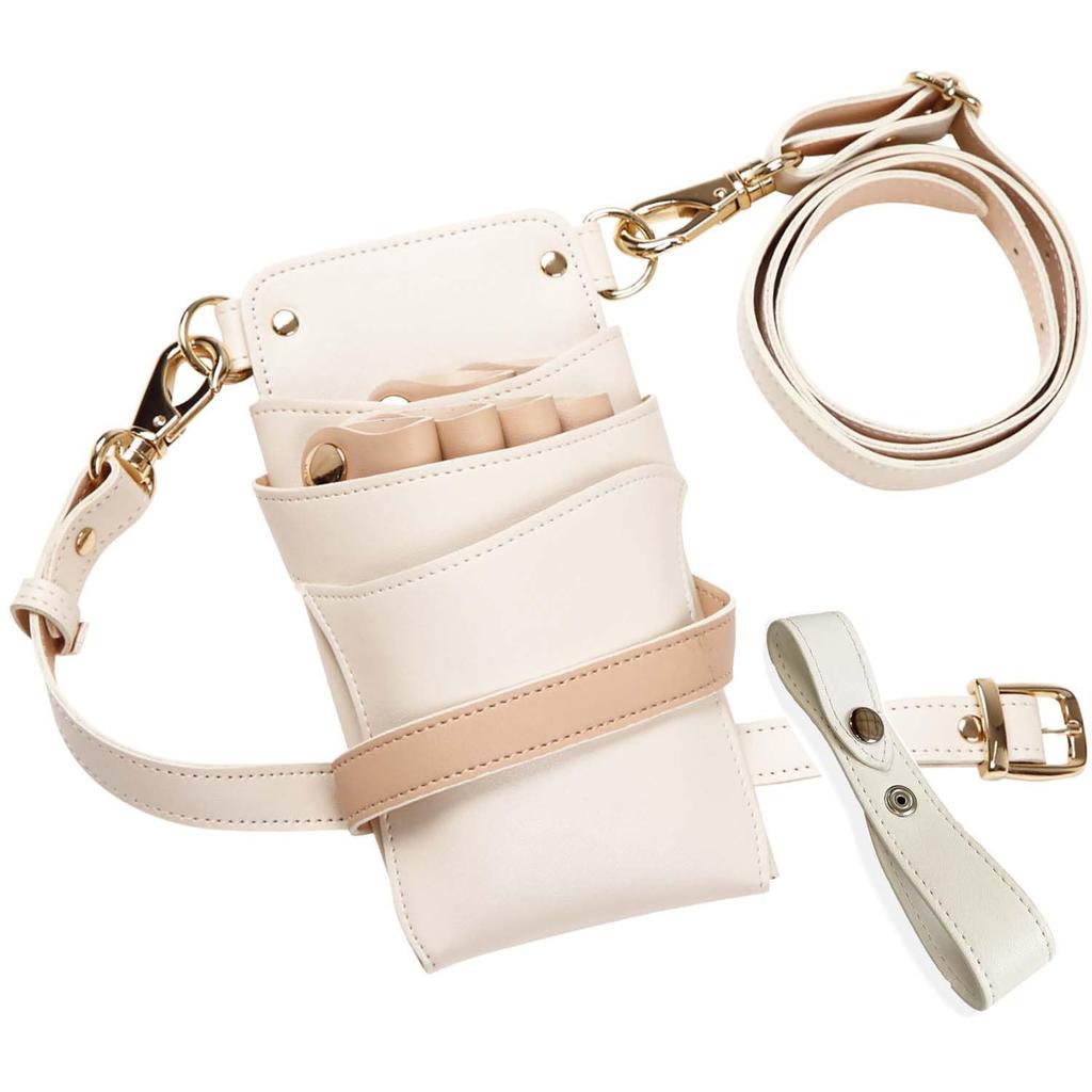 A Japanese Manufacturer Specializing In Scissors Sienna Ivory X Pink Holds with Glove Holder Glove DEEDS, Cases, No. 326, Beige, 4-6 Scissors,