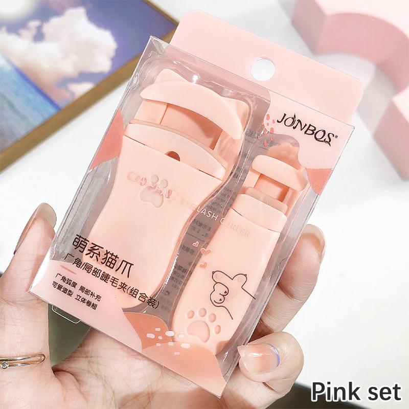 Süßer Katzenpfoten Wimpernzange Langanhaltend Professionell Wimpernclip Augen-Schönheitswerkzeug Kosmetisch Passend für alle Wimpernformen