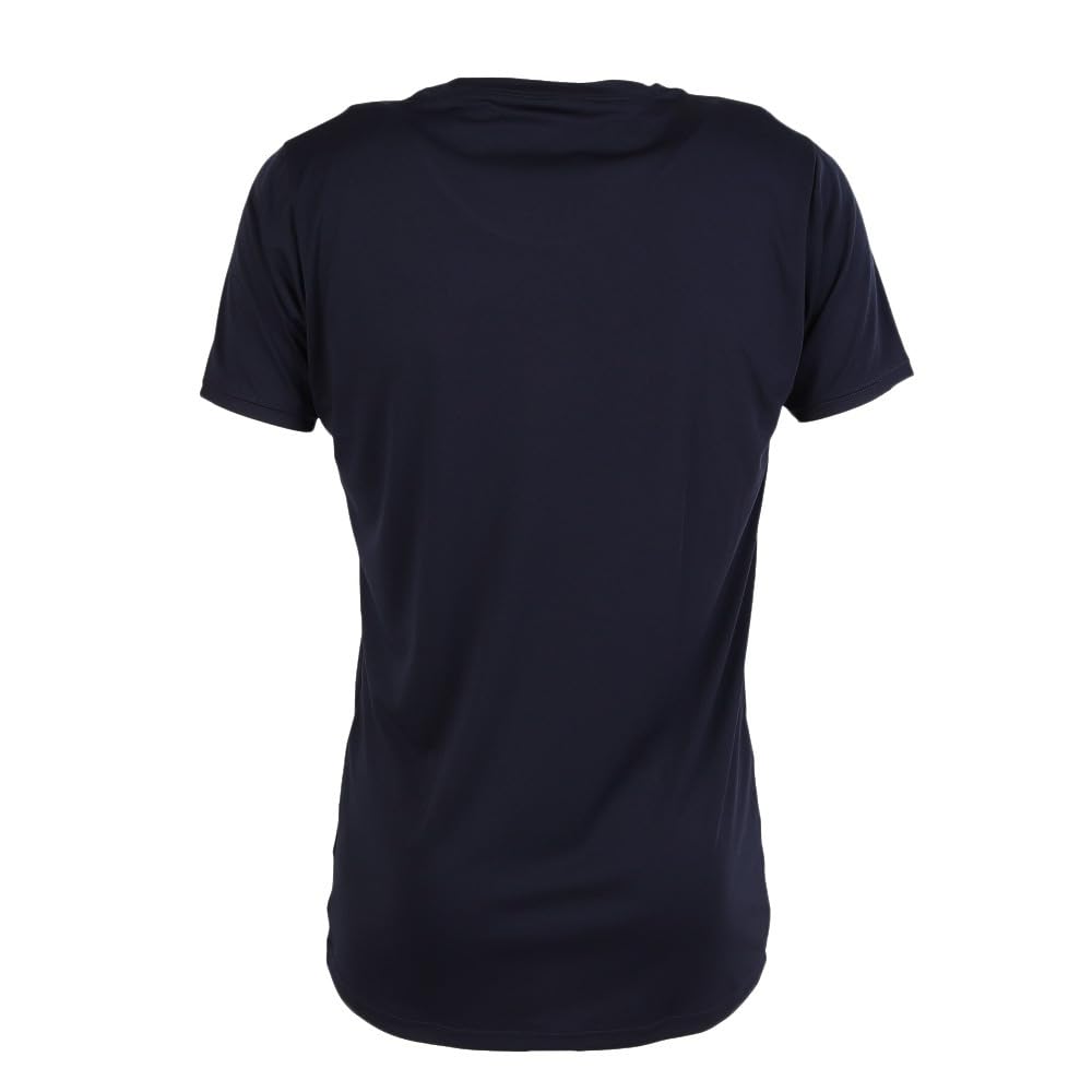 Navy XO [SSK] Low-neck short-sleeved undershirt, (70)