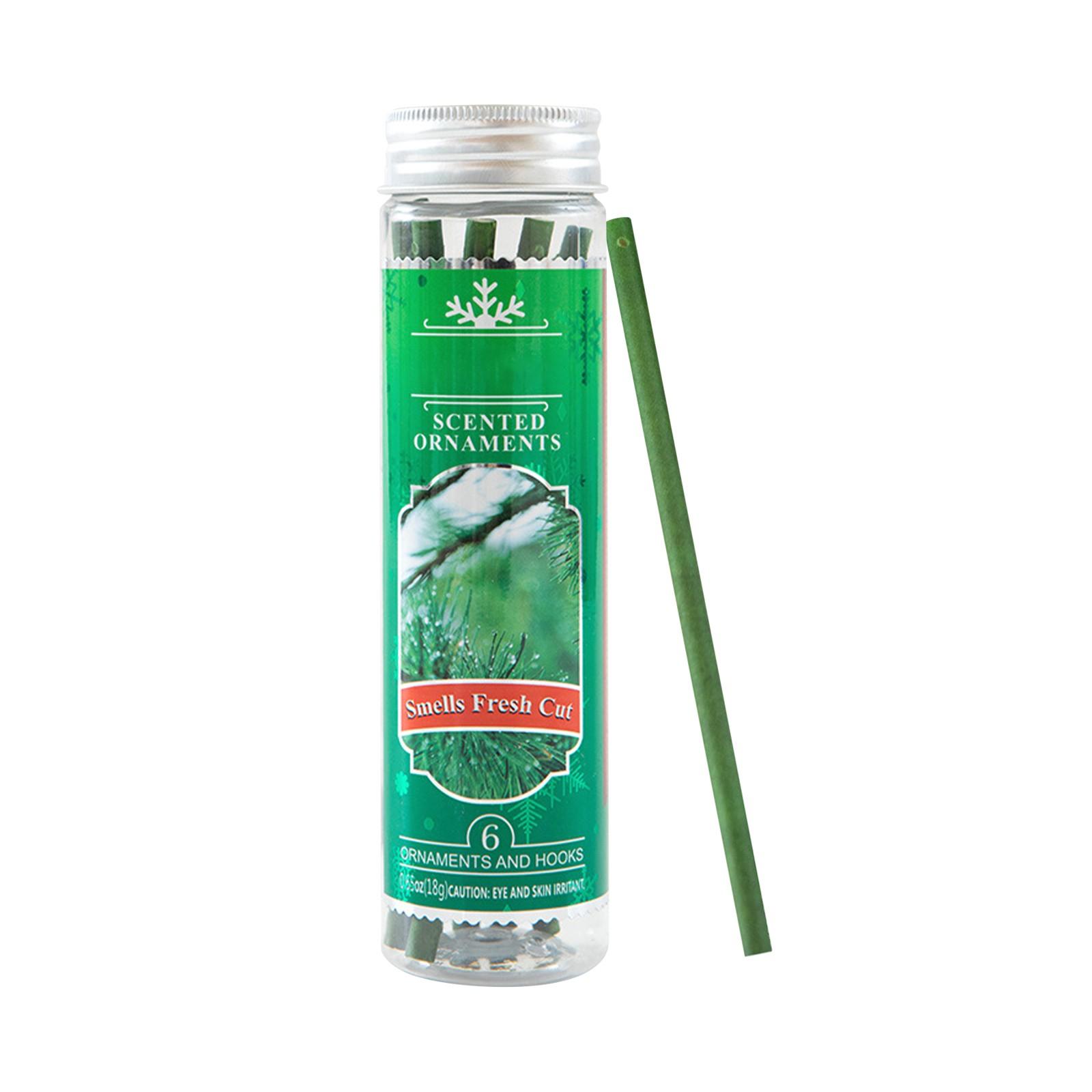 

Бытовые принадлежности для ароматерапии с крючками: 1 бутылка деревянной ароматерапевтической палочки (Всего 6 шт.) зелёный