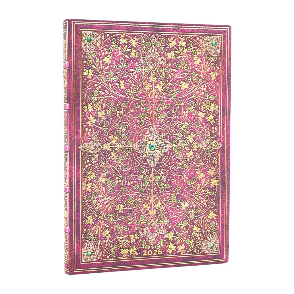 Paperblanks 2026 Midi Diamond Jubilee Diary, Softcover, FJ1221-5