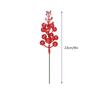 Christmas Berry Picks Red Glittery Christmas Decoration Berry Stems Xmas Festive Red Berry Decor Holiday Decor