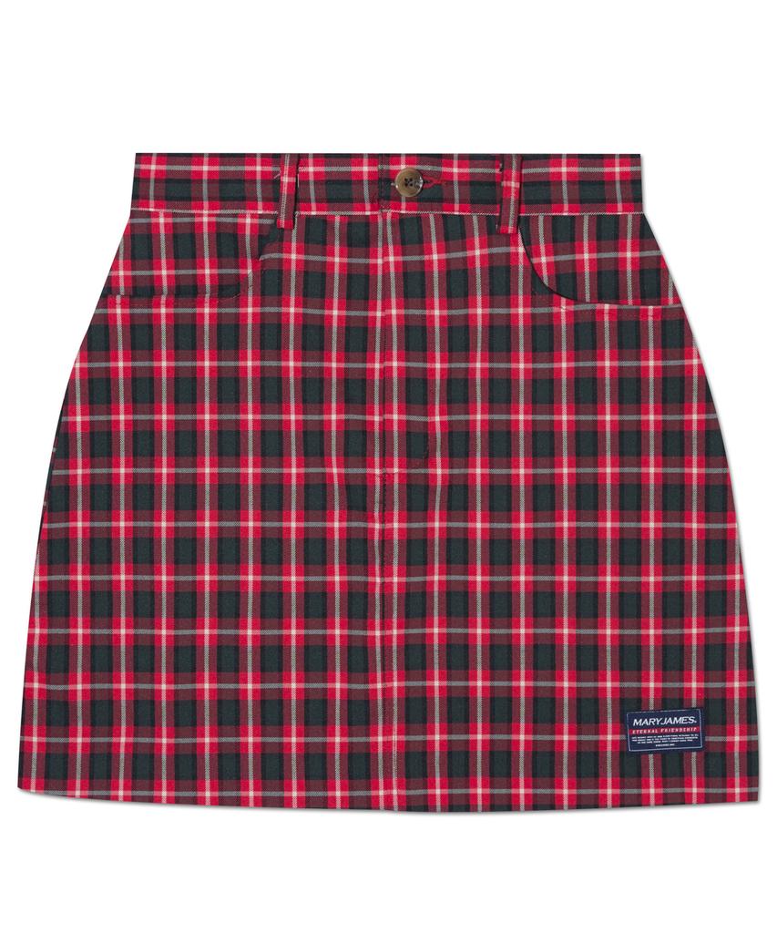 MARYJAMES (W) Lydia Skirt - Red