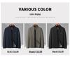 Men's Stand Collar Jacket - Spring/Autumn 2026 Business Casual for Middle-aged & Elderly