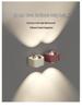 Modern Minimalist Wall Lamp: Smart Up/Down Light for Bedroom & Living Room Décor