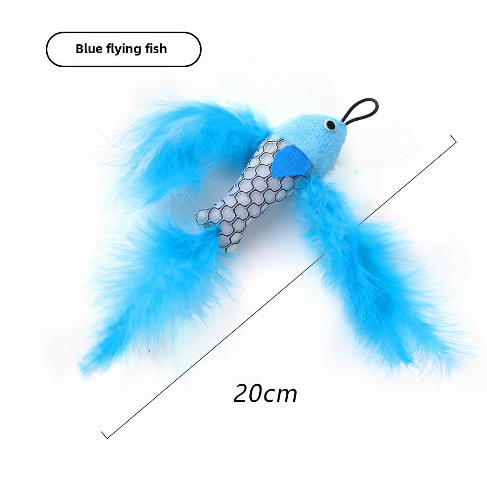 

Обзор новых игрушек для кошек: Большие летающие рыбы и сменные плюшевые головки, палочки для дразнения, насадки для удочек.