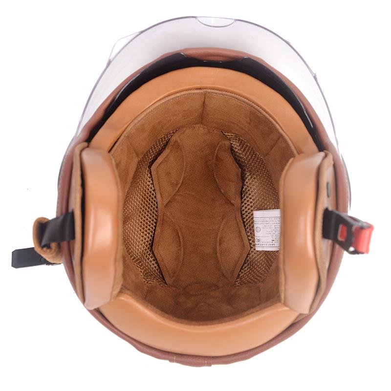 Unisex Half Safety Helmet for Motorcycles and Electric Scooters (Model 201-1)