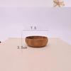 NEW Solid Wood Bowl Wooden Handmade Bowls For Eating Tableware For Dessert Fruit Salad Mixing Rice 4