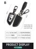 Compatible BMW Key Case for 1, 3, 5 Series, GT, X1, X3, X4, X5, X6, X7 Blade 530