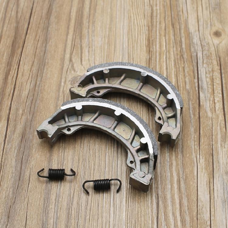 Quick Installation Motorcycle Semimetal Front Rear Brake Pad Electric Scooter Brake Shoes 105mm Motorbike Accessories