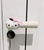 Thickened Cartoon Door Handle Protector: Anti-Collision, Anti-Static, Decorative Cover for Children's Rooms.