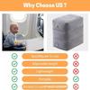 Baby Airplane Bed Foldable Anti-slip Strong Load Bearing Quick To Set Up Extra Fixing Strap Seat Extension Easy Storage