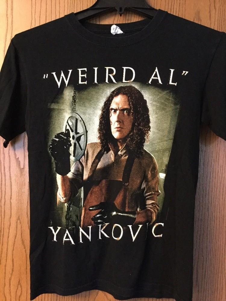Черная футболка Weird Al Yankovic Унисекс Концертная S-5XL SG854 Унисекс Футболка L