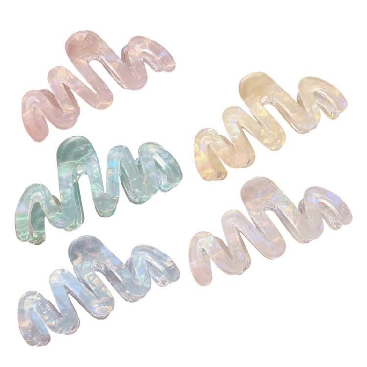 Modern Nacreous Hair Claw Clip Lightweight Design For Active Lifestyles Women Men