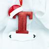 Beautifully Handpainted Crafted Resin Christmas Ornaments With 26 Alphabet Letters A To Z For Decor Stylish