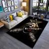 Rock Guitarist Star Carpet Suitable As a Non-slip Mat for the Living Room or Bedroom Sofa