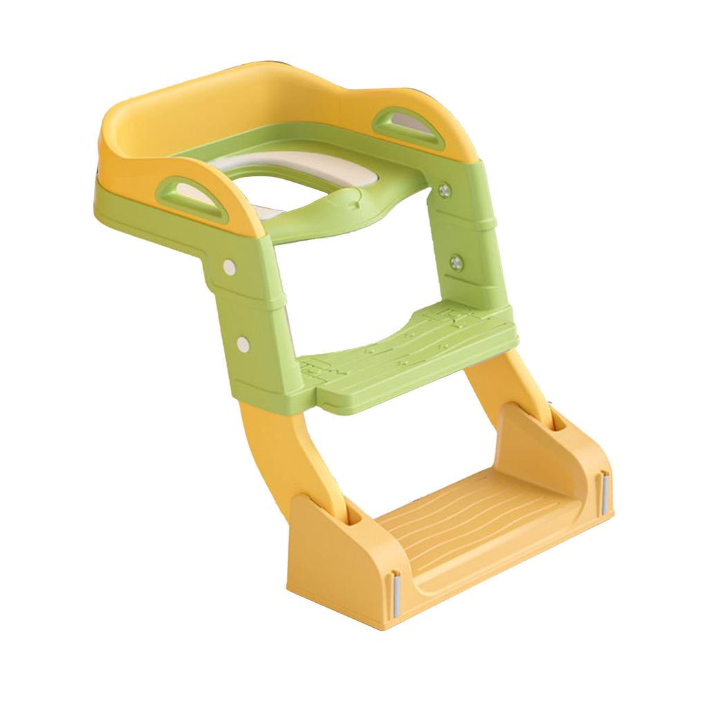 Multifunction Potty Training Toilet Seat with Step Stool Ladder Handles Foldable Toilet Training
