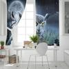 Moon Owl Sunny Night Evil Window Curtains Curtains for Living Room Decorative Items Living Room