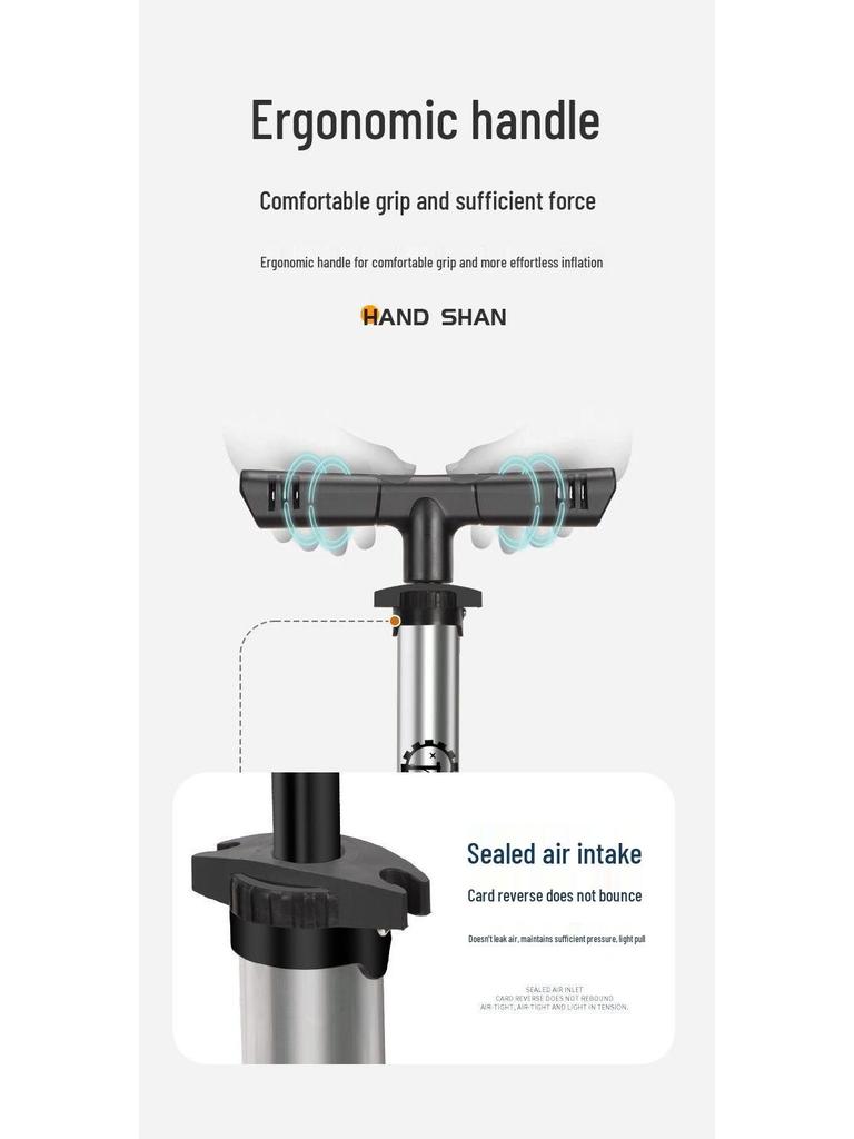 High-Pressure Electric Air Pump for Bikes, Cars, Motorcycles, and Sports Equipment.