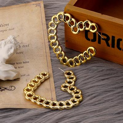 Punk Style Kettenohrringe Ohrringe Damen Modetrend Personalisierter Schmuck Ohrringe Party Geschenk Accessoires