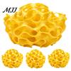 Aquatic Landscaping Accessories Aquarium Shrimp Cave, 3D Printed Honeycomb Betta Hide, Fish Tank Breeding Cave Hideout, Porous Sphere Shelter