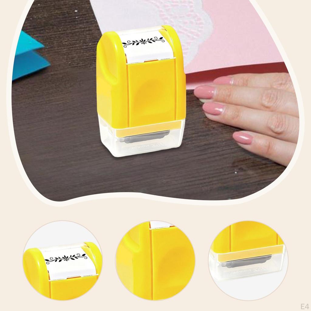 Ranken-Rollstempel Multifunktional Kompakt Rollend Tragbar für Scrapbooking Kartenherstellung DIY