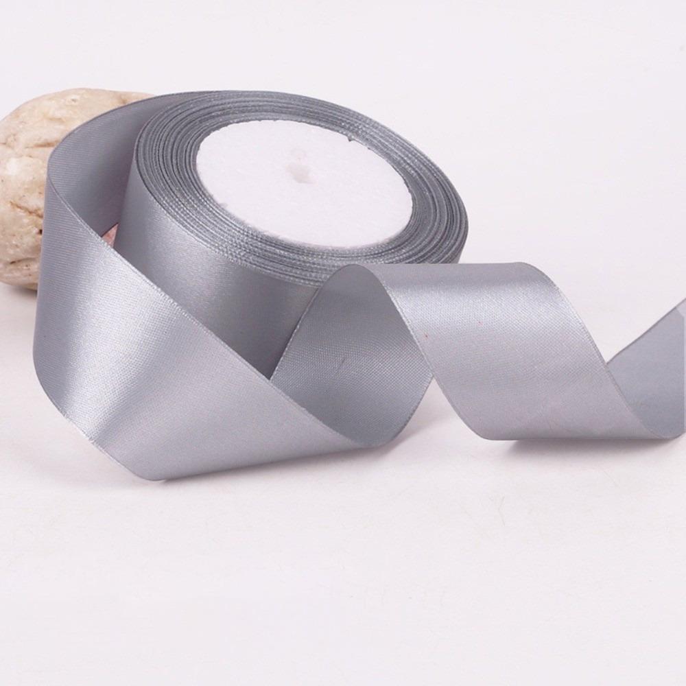 1Roll 1.5 Inch X 25 Yards Solid Satin Ribbons DIY Gift Wrapping Bridal Bouquets Bouquet Ribbons Handmade Bows Cake Packaging