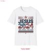 Jesus 2024 Make America Pray Again Soft Style T Shirt Vintage Breathable Slightly Casual Designer Clothes Streetwear