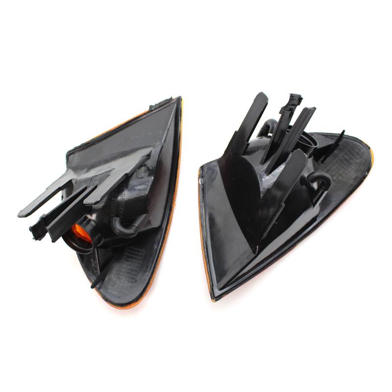 1 Pair Car Corner Turn Signal Light For BMW 3 Series E46 1999-2001 Signal Indicator Corner Lamp Car Turn Signal Lamp Yellow