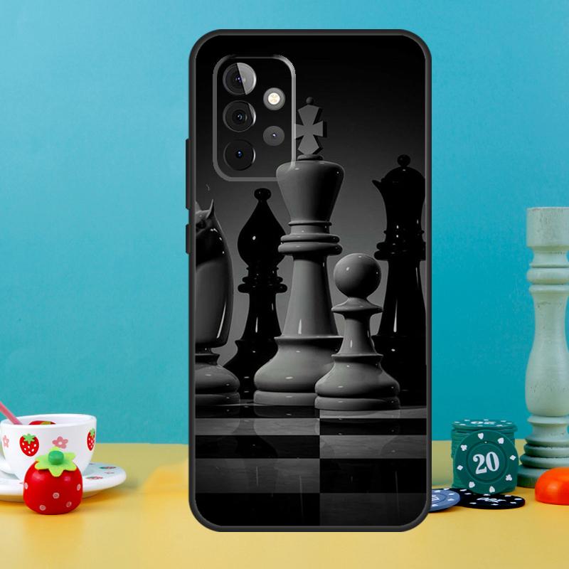 Chess Case For Samsung Galaxy A15 A16 A05 A26 A36 A56 A52 A53 A33 A13 A34 A54 A14 A35 A55 A22 A32