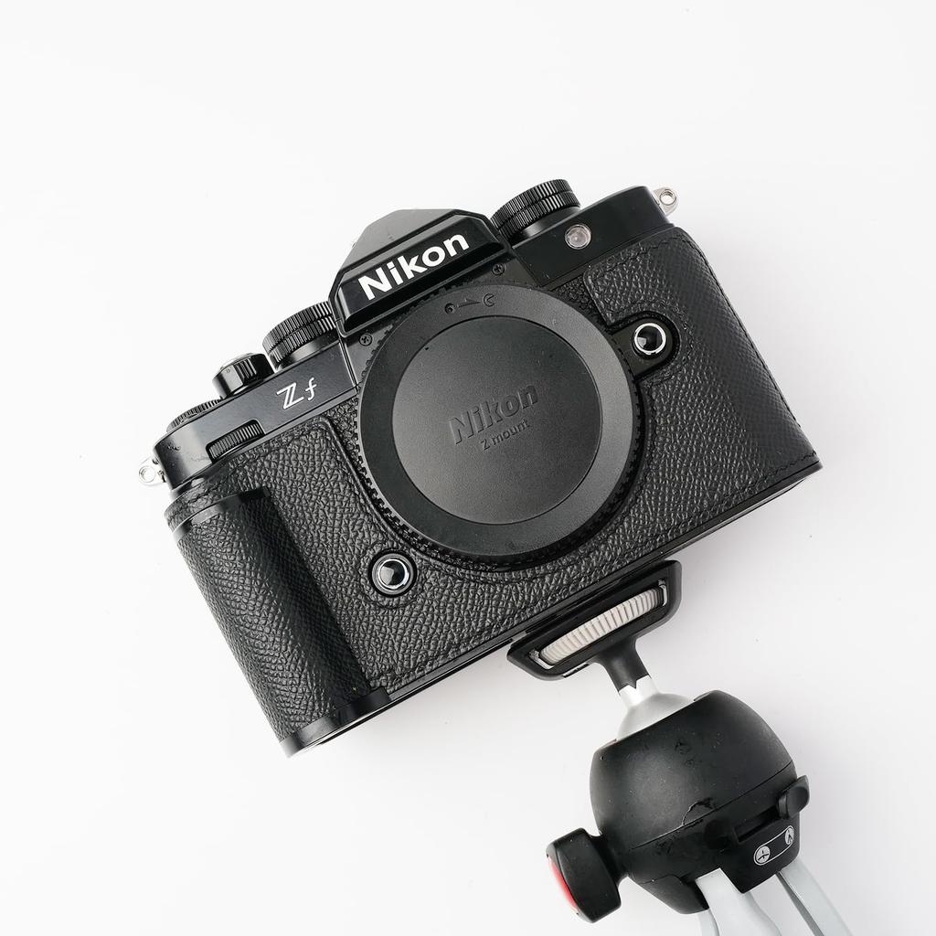Compatible with Nikon Zf This Genuine Leather Camera Is Handmade by It Features a Design with a Grained Cowhide Leather Metal Base and Handle Cameras,