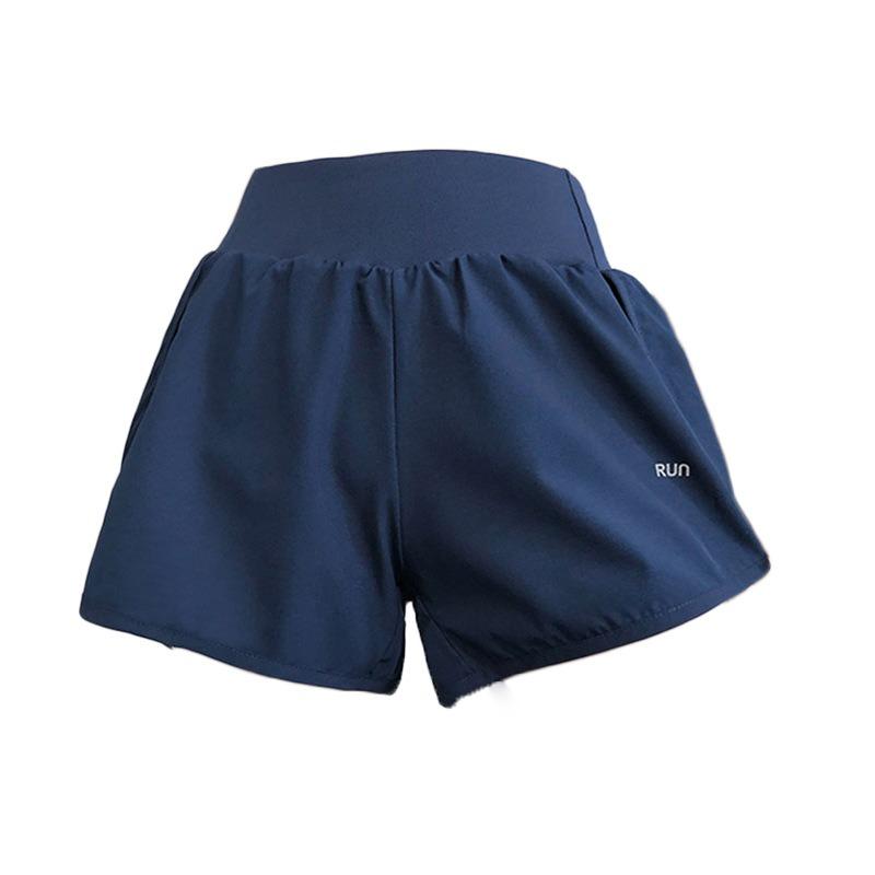 Loose Casual Yoga Shorts Women's Summer Thin Training Fitness Running Anti-slip Breathable Quick Drying Wide Leg Pants