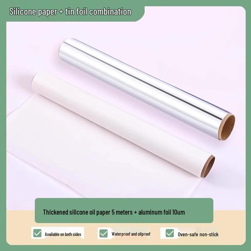Silicone Oil-Absorbing Baking and BBQ Paper for Oven and Air Fryer