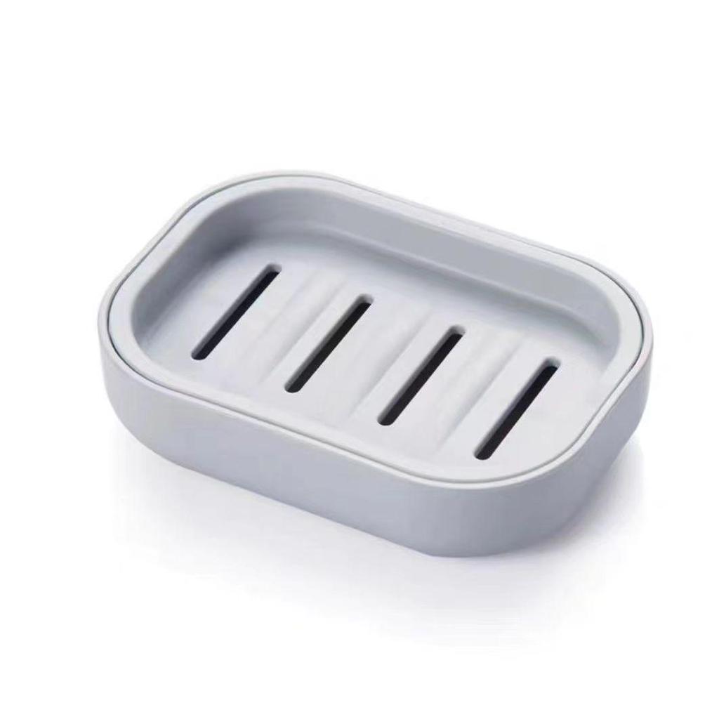 Dvouvrstvá miska na mýdlo - Kreativní koupelnový úložný prostor s odvodněním