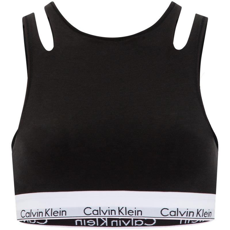 

Calvin Klein Modern Gravity Bralette Women Underwear Space-Black QF7200AD-UB1 S